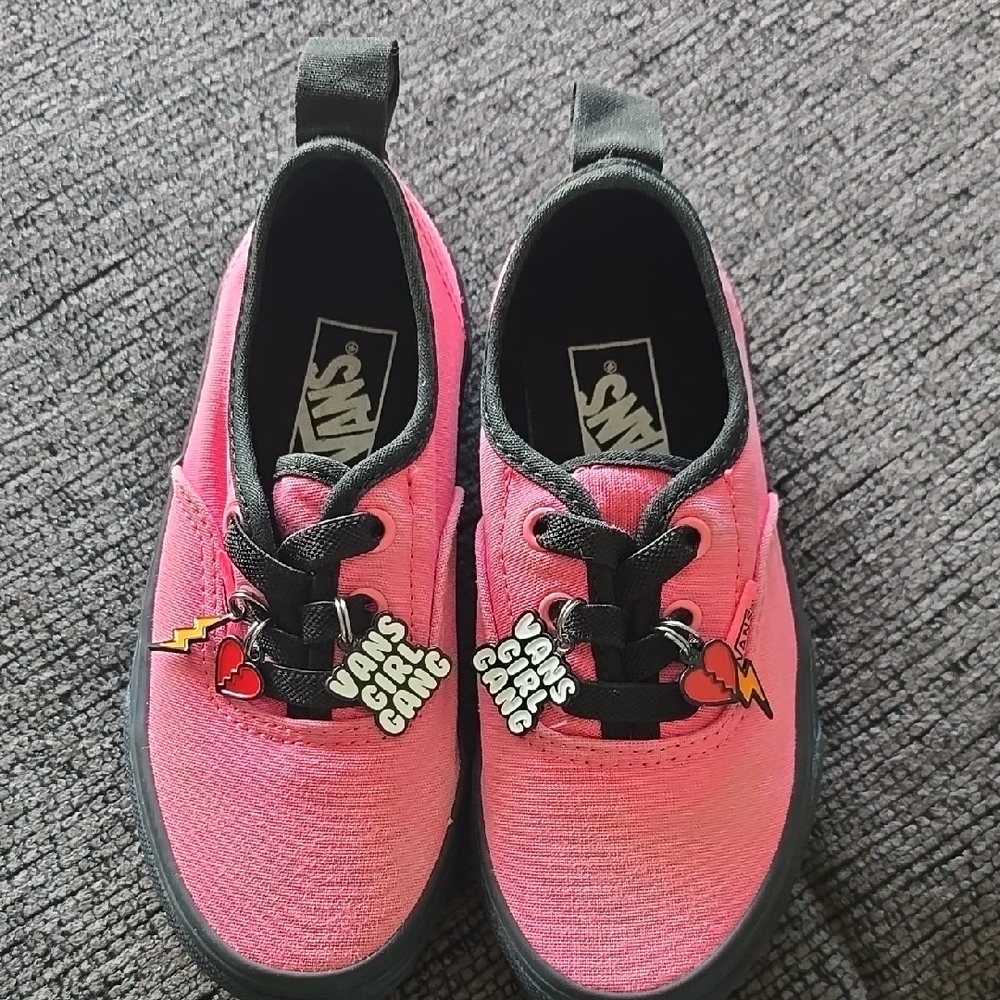 Vans Kids Sneakers in Pink and Black